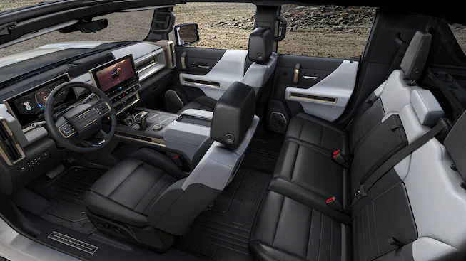 Hummer EV Pickup Interior