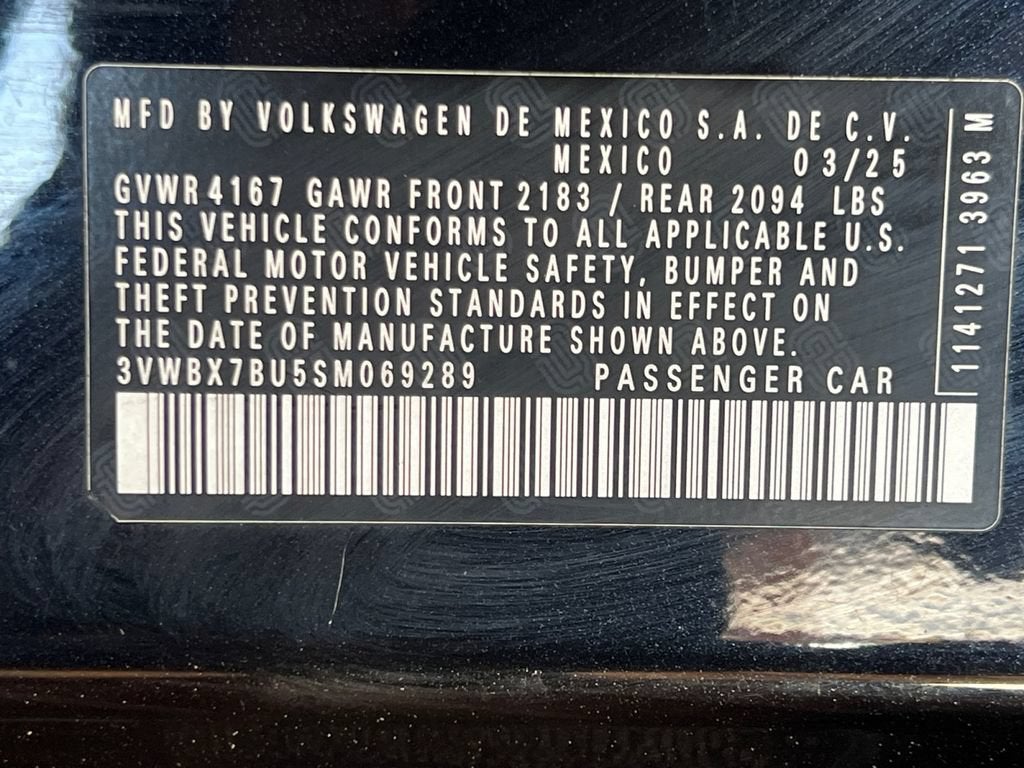 2025 Volkswagen Jetta Sport