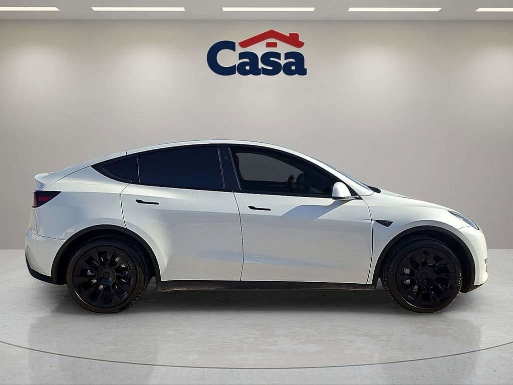 Used 2025 Tesla Model Y Long Range with VIN 7SAYGDED4SF232450 for sale in El Paso, TX