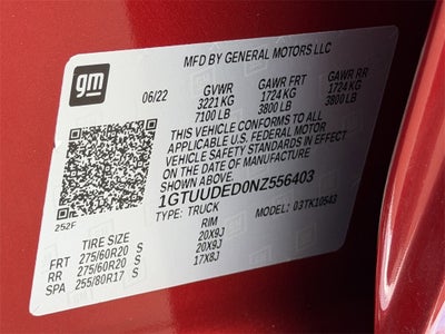 2022 GMC Sierra 1500 SLT