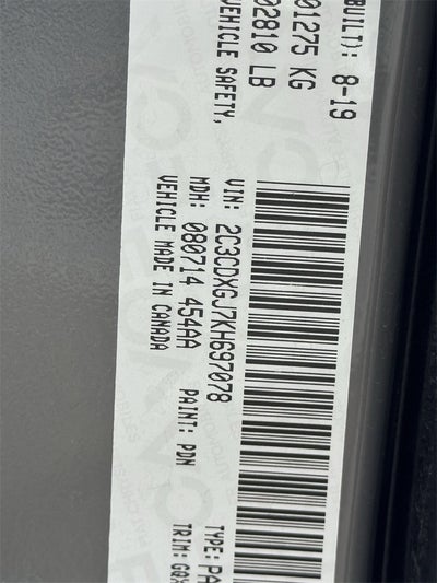 2019 Dodge Charger R/T Scat Pack