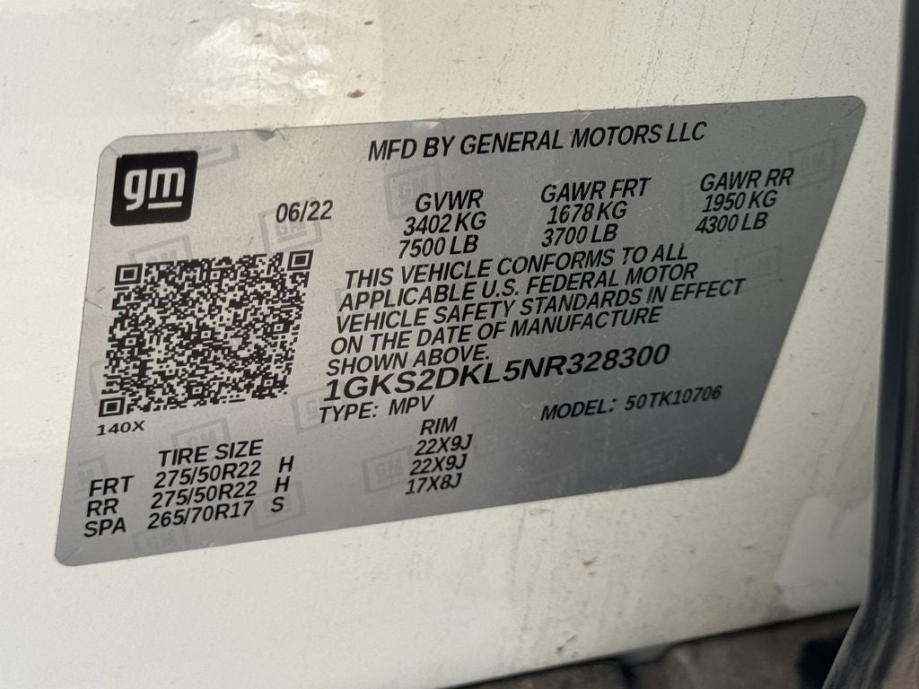 2022 GMC Yukon 4WD Denali