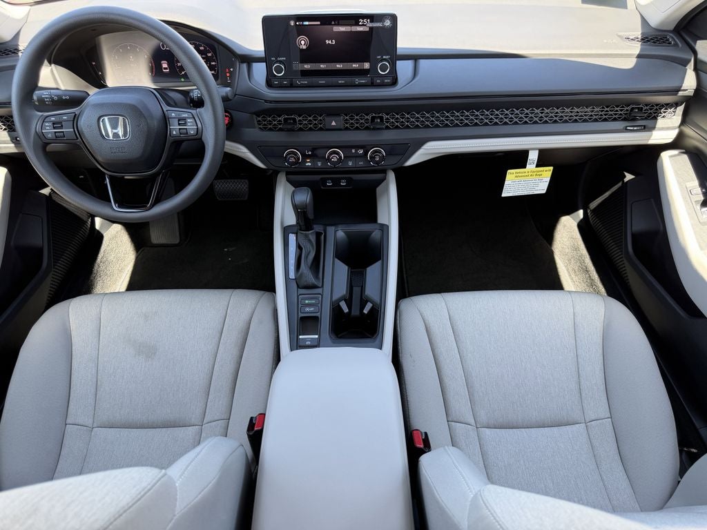 2025 Honda Accord Sedan LX
