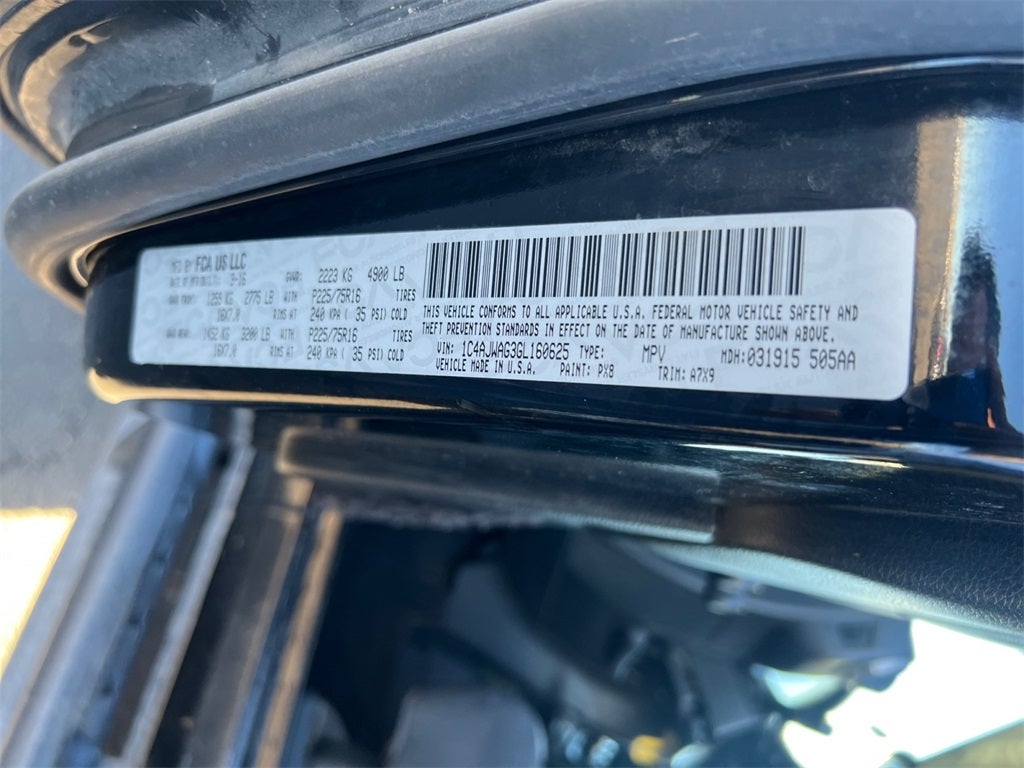 2016 Jeep Wrangler Sport