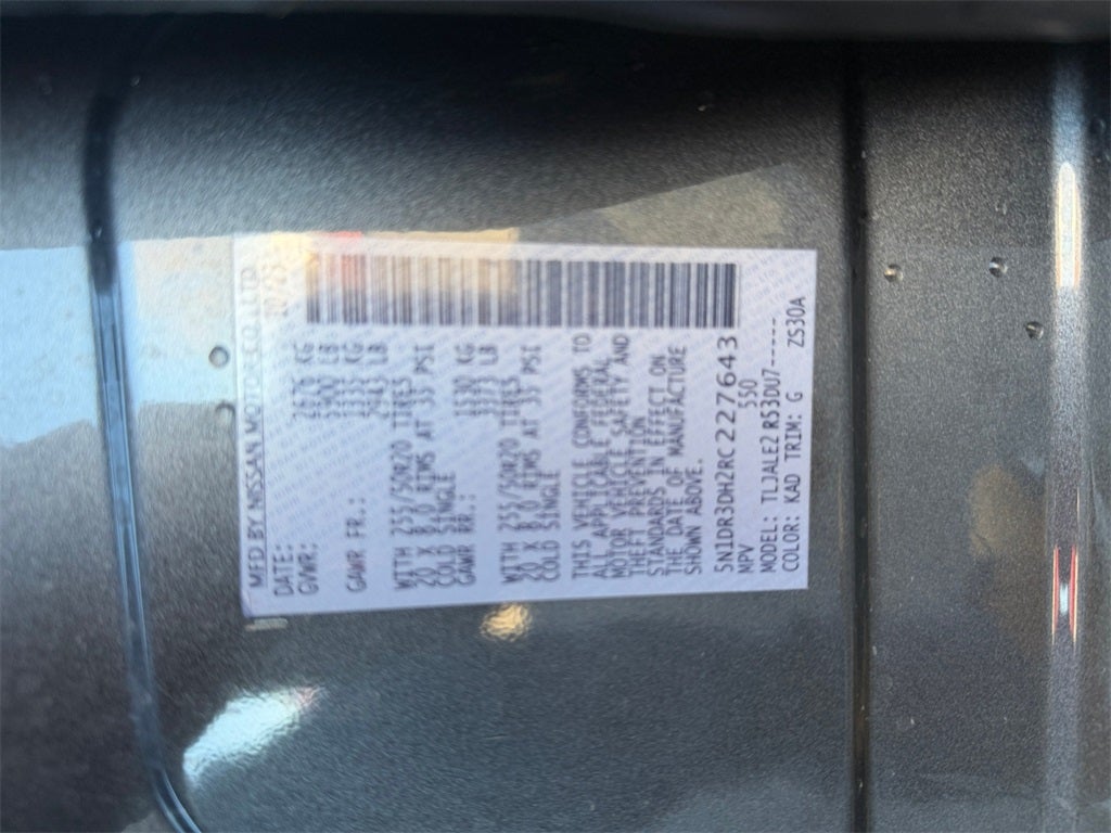 2024 Nissan Pathfinder Platinum