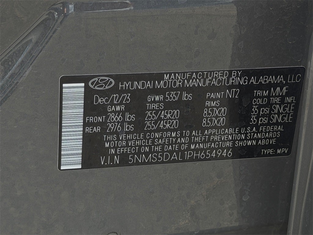 2023 Hyundai Santa Fe Calligraphy