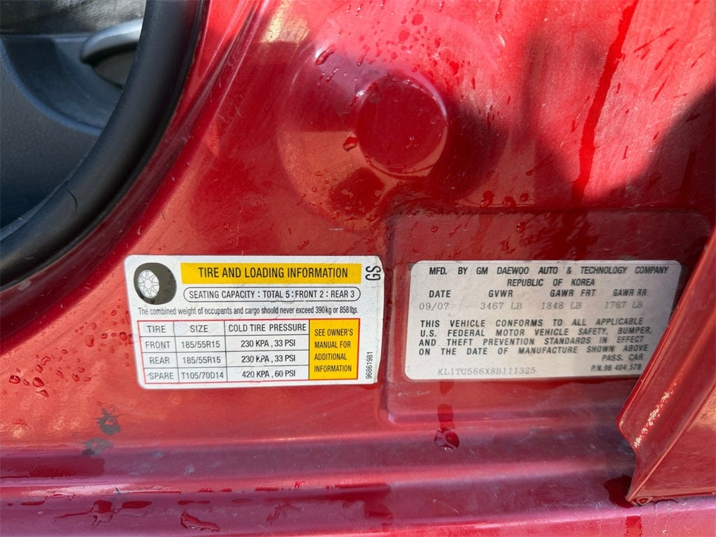 2008 Chevrolet Aveo LT