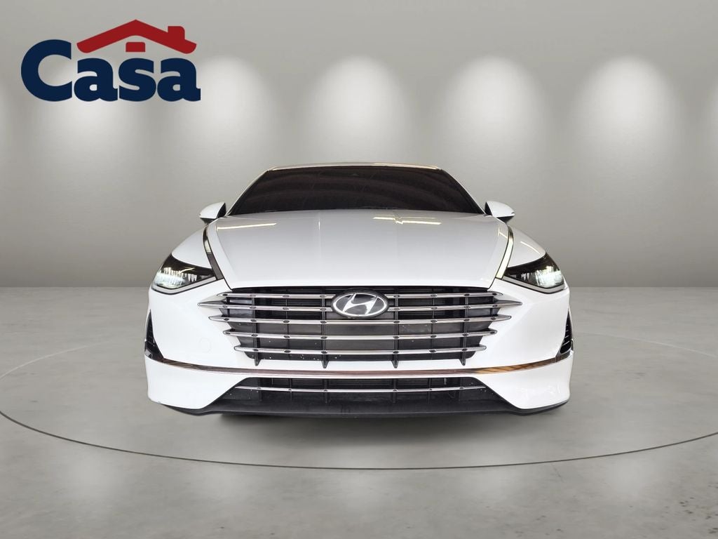 2022 Hyundai Sonata Hybrid Blue