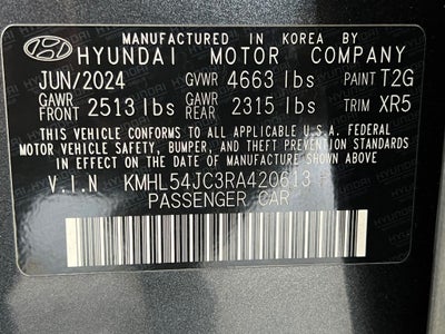 2024 Hyundai Sonata N Line