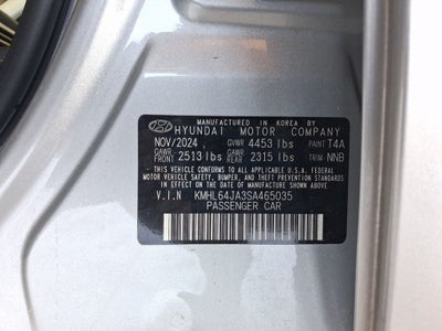 2025 Hyundai Sonata SEL