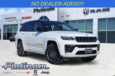2026 Jeep Grand Cherokee L GRAND CHEROKEE L SUMMIT 4X4