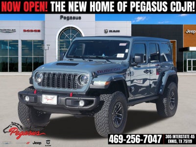 2026 Jeep Wrangler WRANGLER 4-DOOR RUBICON X