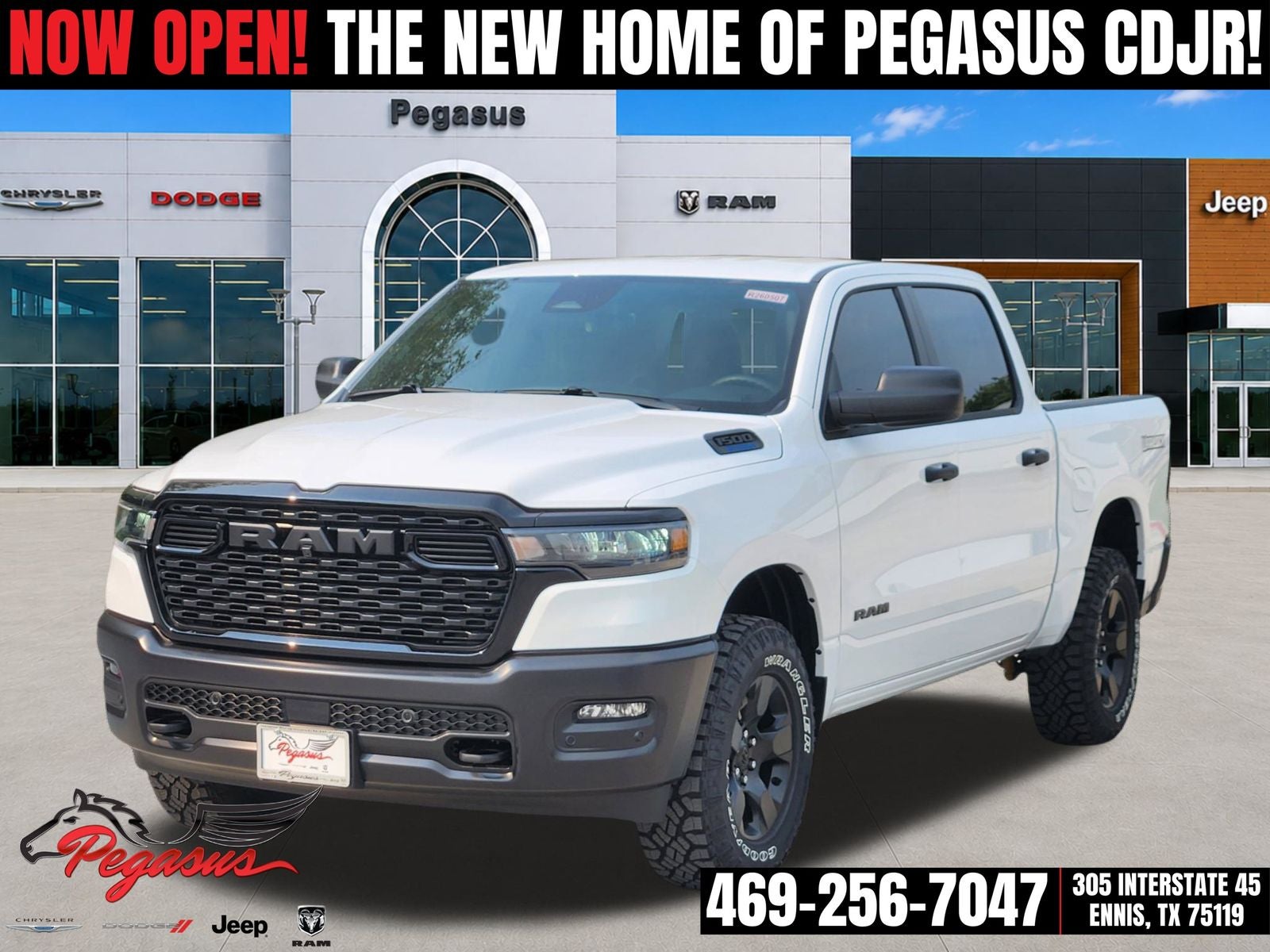 2026 RAM Ram 1500 RAM 1500 WARLOCK CREW CAB 4X4 5'7' BOX