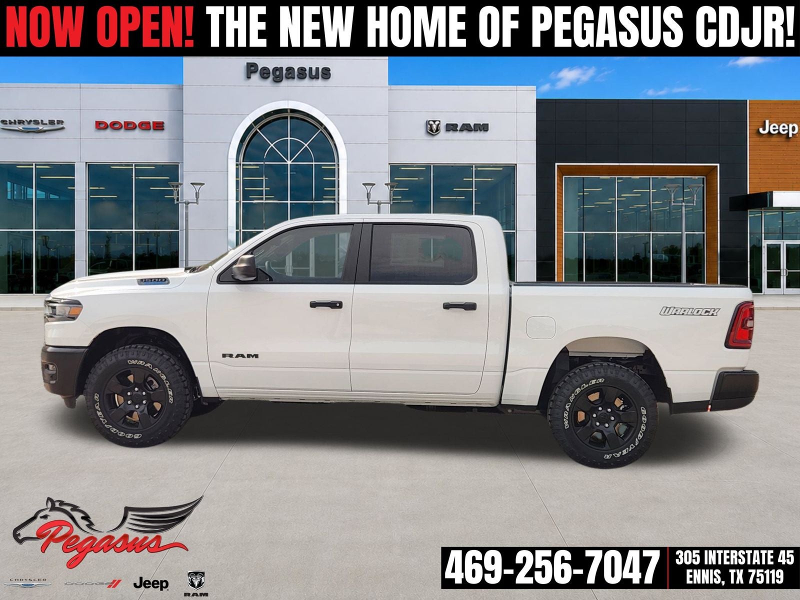 2026 RAM Ram 1500 RAM 1500 WARLOCK CREW CAB 4X4 5'7' BOX