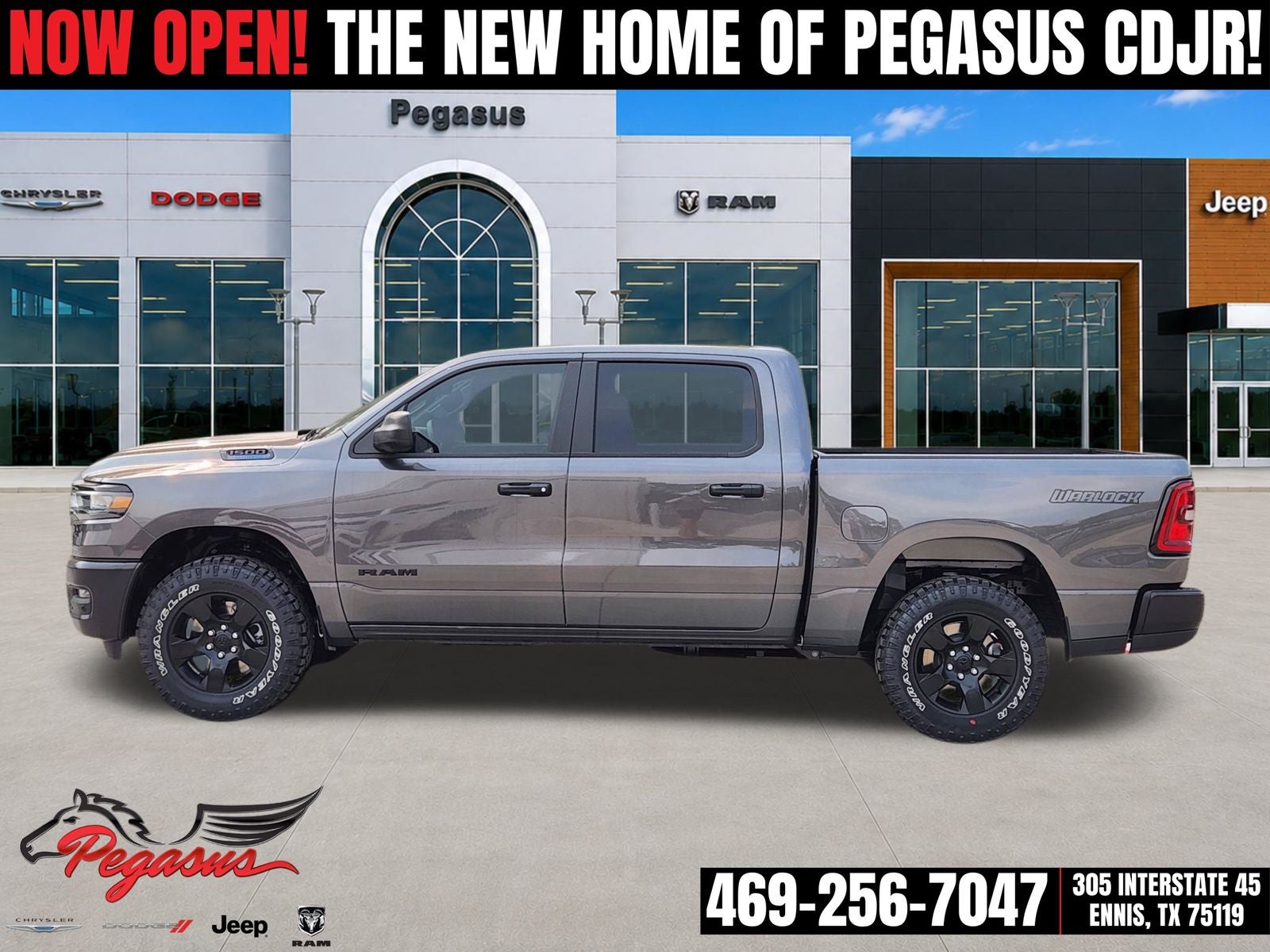 2026 RAM Ram 1500 RAM 1500 WARLOCK CREW CAB 4X4 5'7' BOX