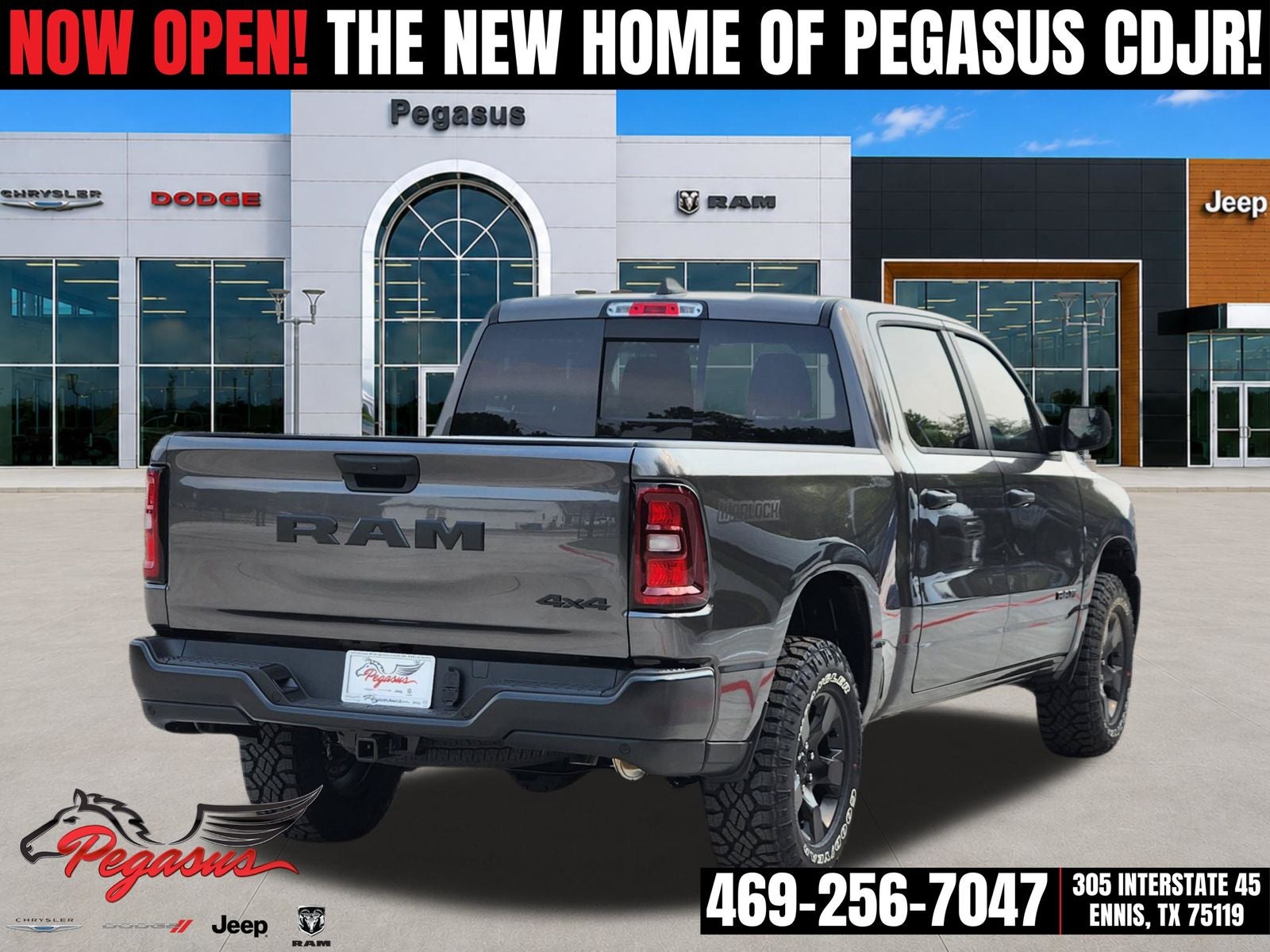 2026 RAM Ram 1500 RAM 1500 WARLOCK CREW CAB 4X4 5'7' BOX