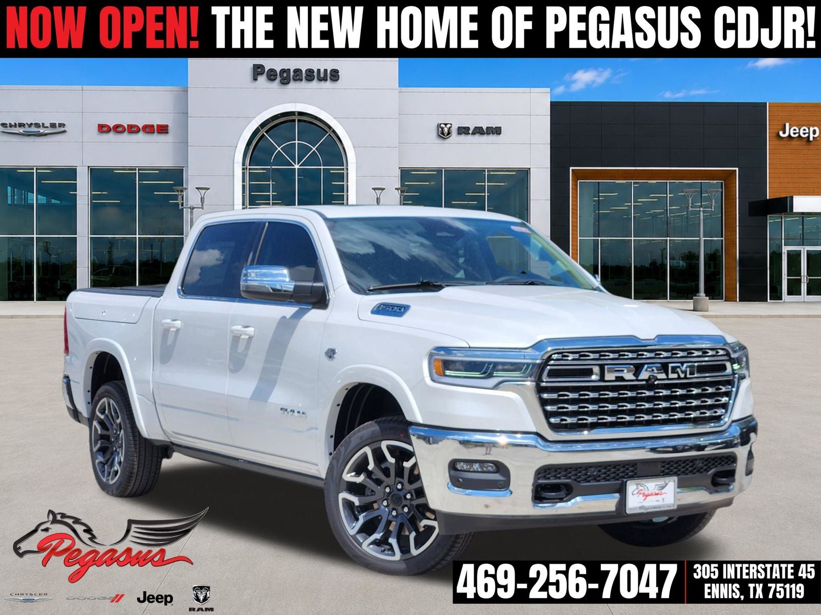 2026 RAM Ram 1500 RAM 1500 LIMITED LONGHORN CREW CAB 4X4 5'7' BOX