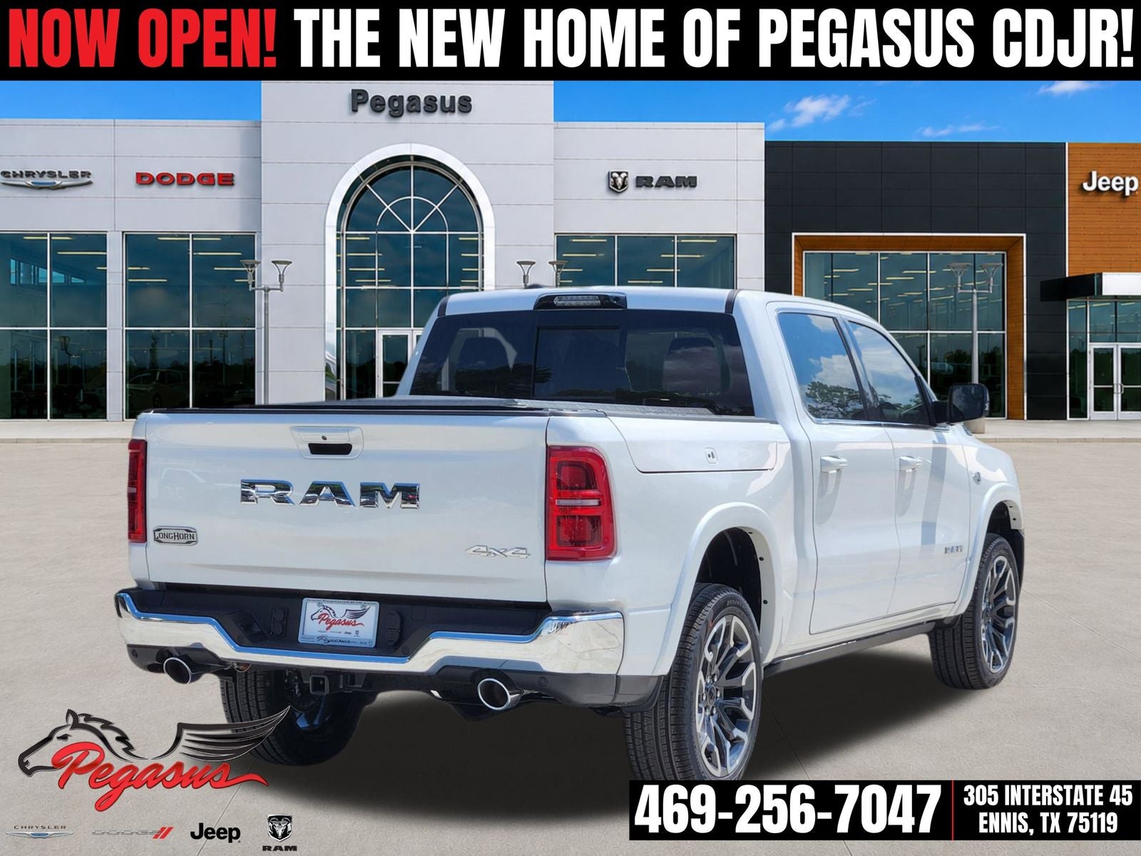 2026 RAM Ram 1500 RAM 1500 LIMITED LONGHORN CREW CAB 4X4 5'7' BOX
