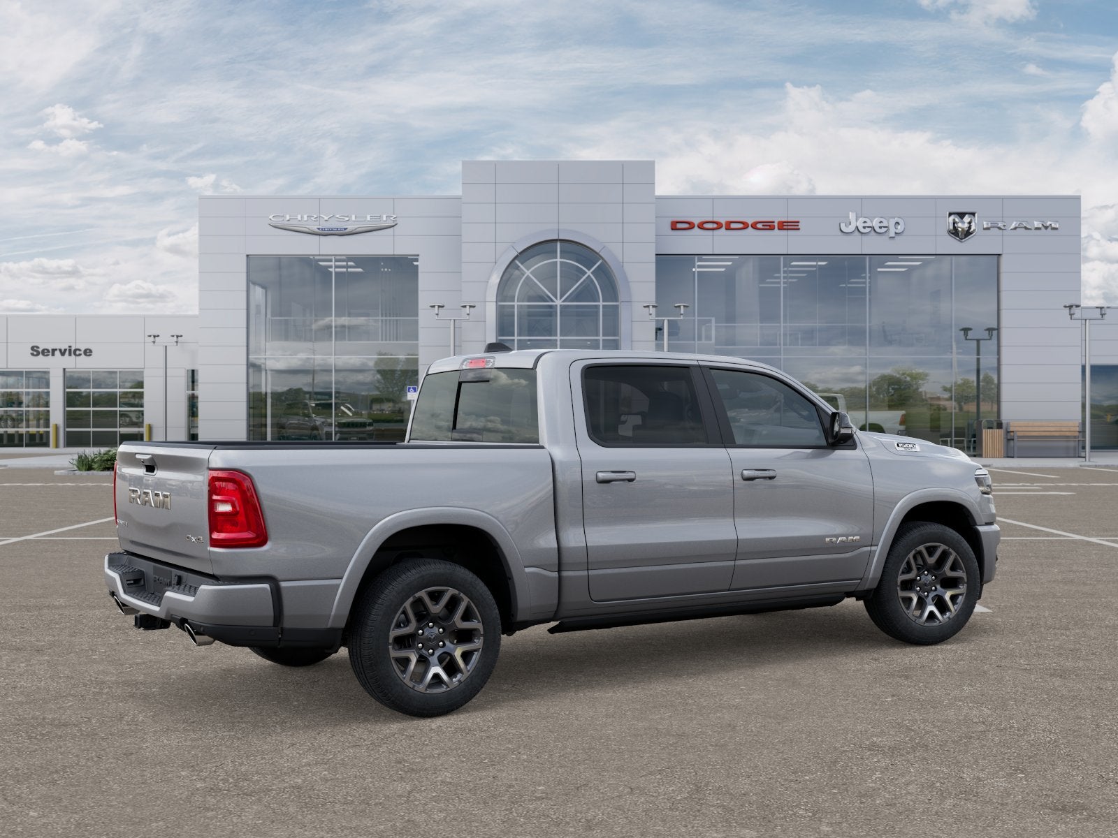 2025 RAM Ram 1500 RAM 1500 LARAMIE CREW CAB 4X4 5'7' BOX