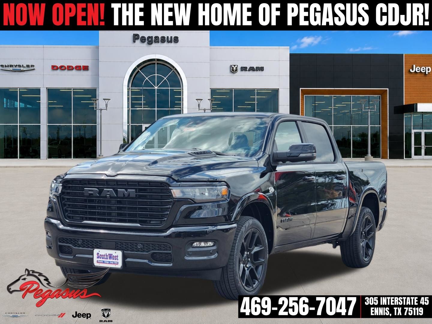 2026 RAM Ram 1500 RAM 1500 LARAMIE CREW CAB 4X4 5'7' BOX