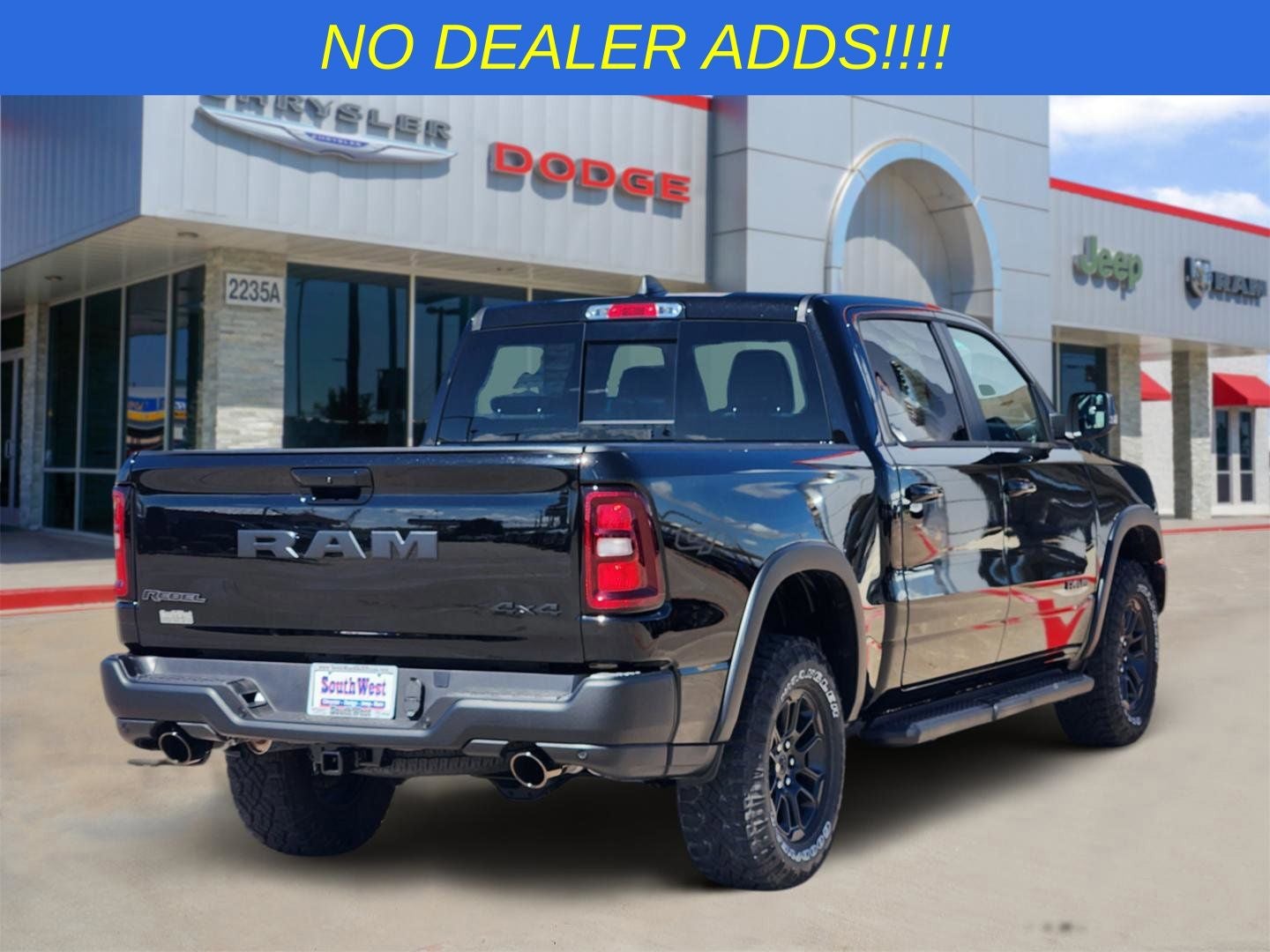 2026 RAM Ram 1500 RAM 1500 REBEL CREW CAB 4X4 5'7' BOX