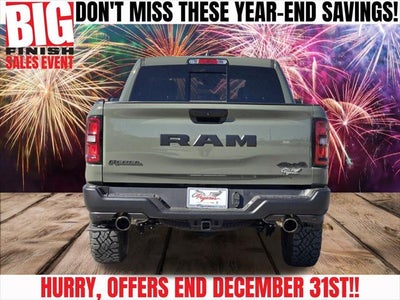 2026 RAM Ram 1500 RAM 1500 REBEL CREW CAB 4X4 5'7' BOX
