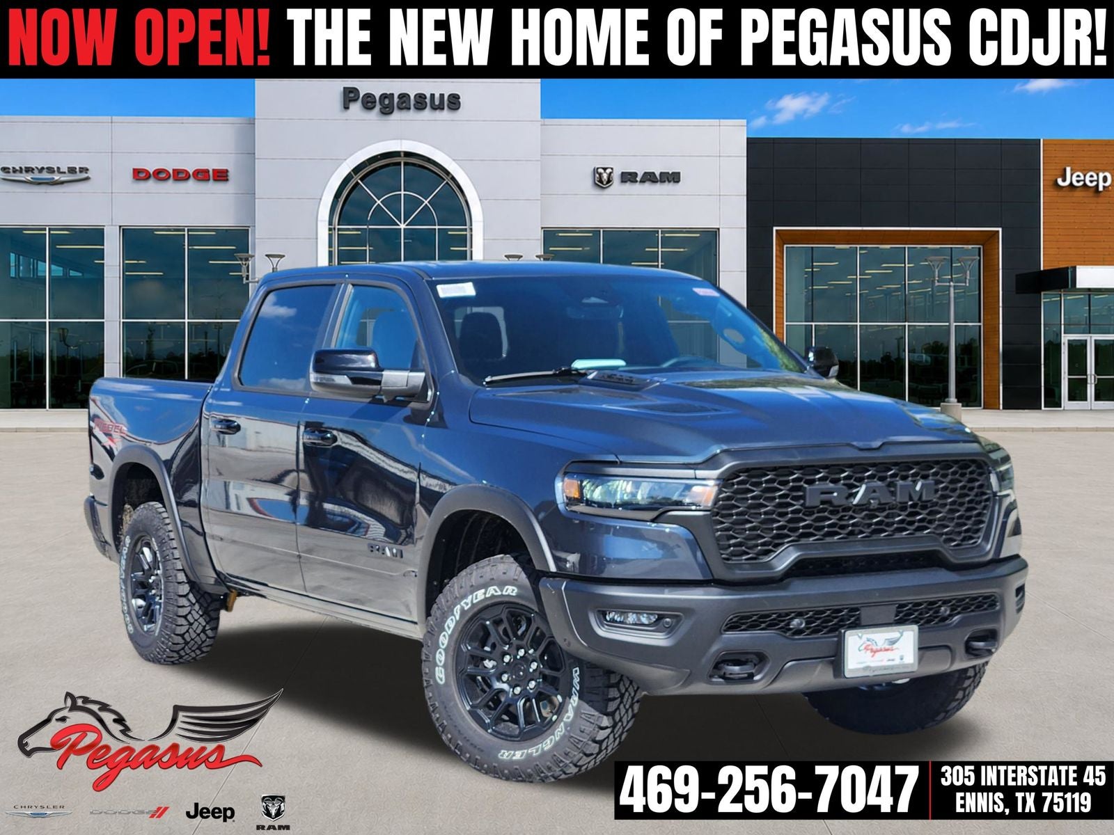 2026 RAM Ram 1500 RAM 1500 REBEL CREW CAB 4X4 5'7' BOX