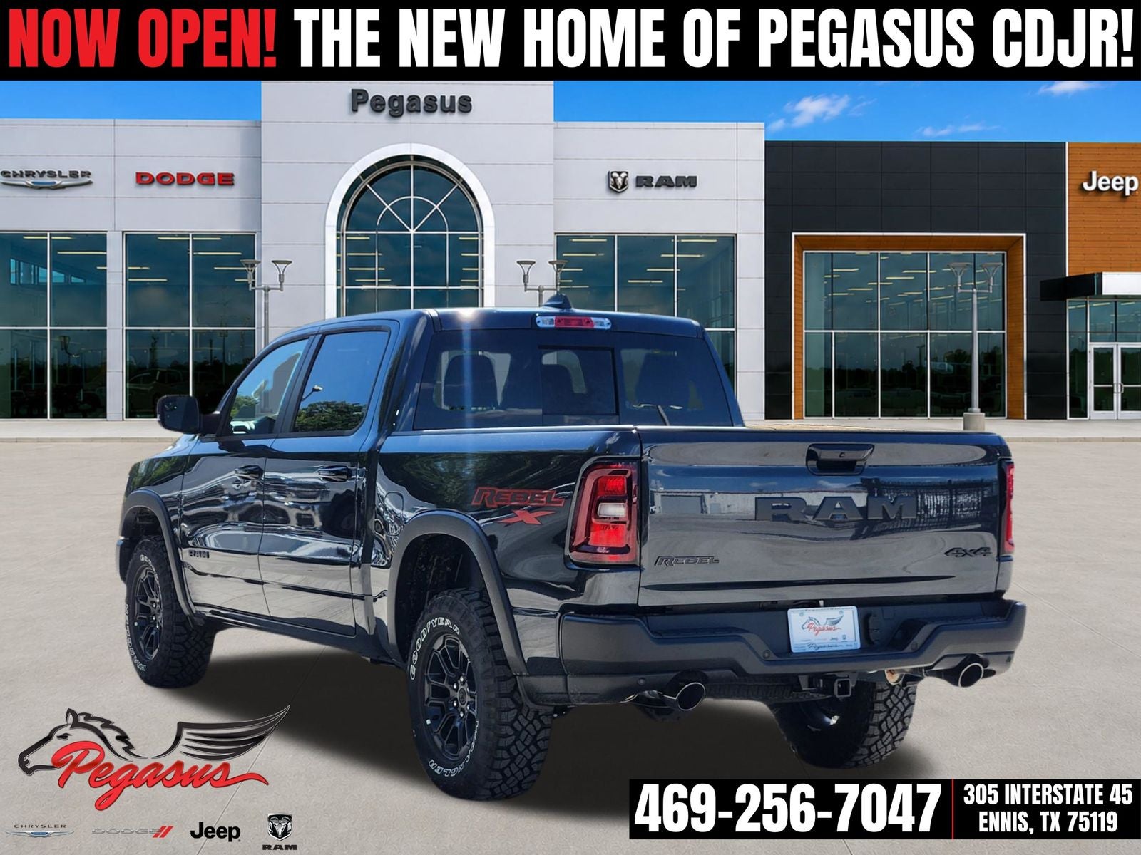 2026 RAM Ram 1500 RAM 1500 REBEL CREW CAB 4X4 5'7' BOX