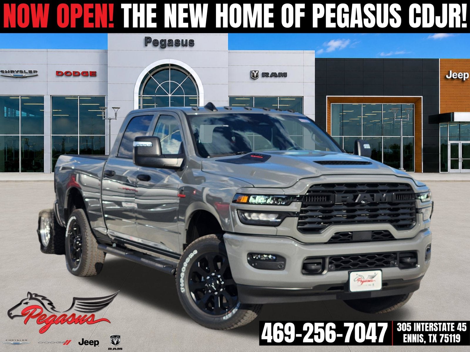 2027 RAM Ram 2500 RAM 2500 BLACK EXPRESS CREW CAB 4X4 6'4' BOX