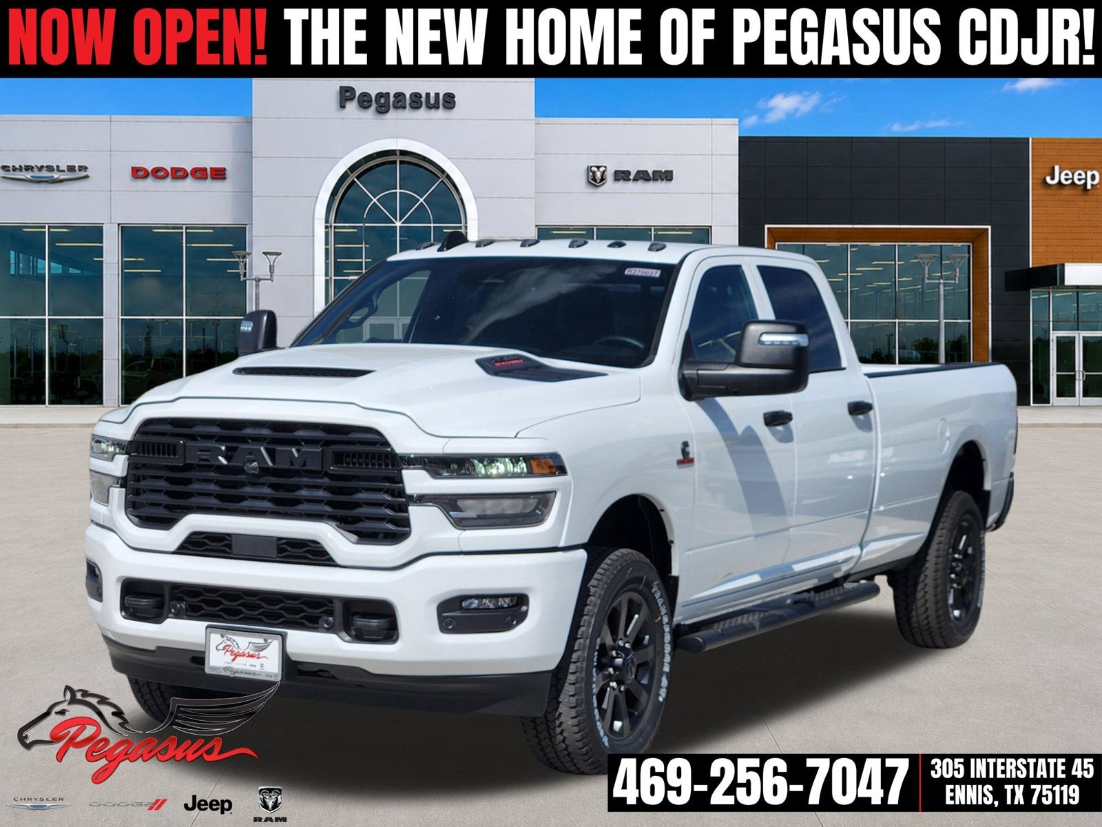 2027 RAM Ram 2500 RAM 2500 BLACK EXPRESS CREW CAB 4X4 8' BOX