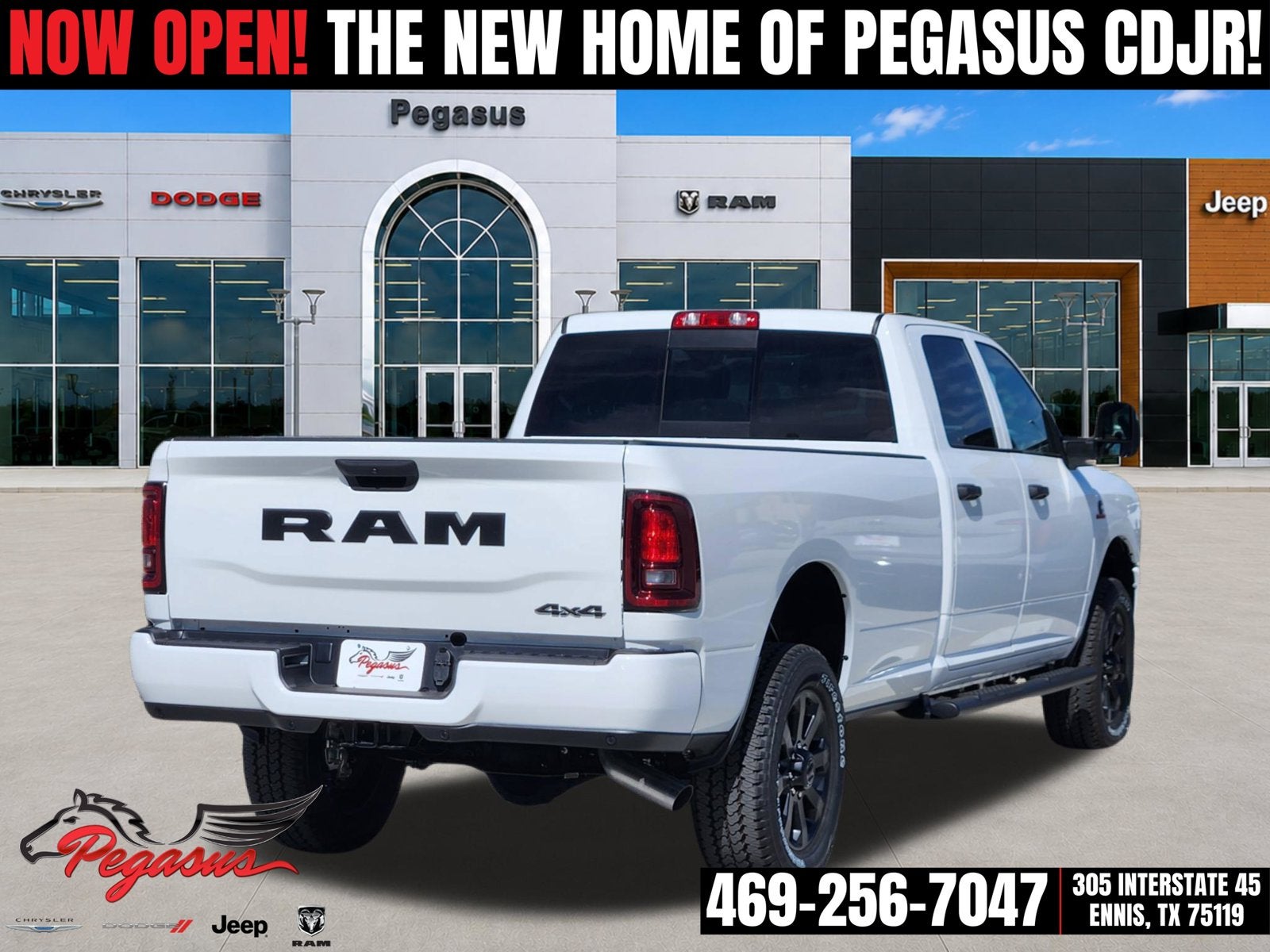 2027 RAM Ram 2500 RAM 2500 BLACK EXPRESS CREW CAB 4X4 8' BOX