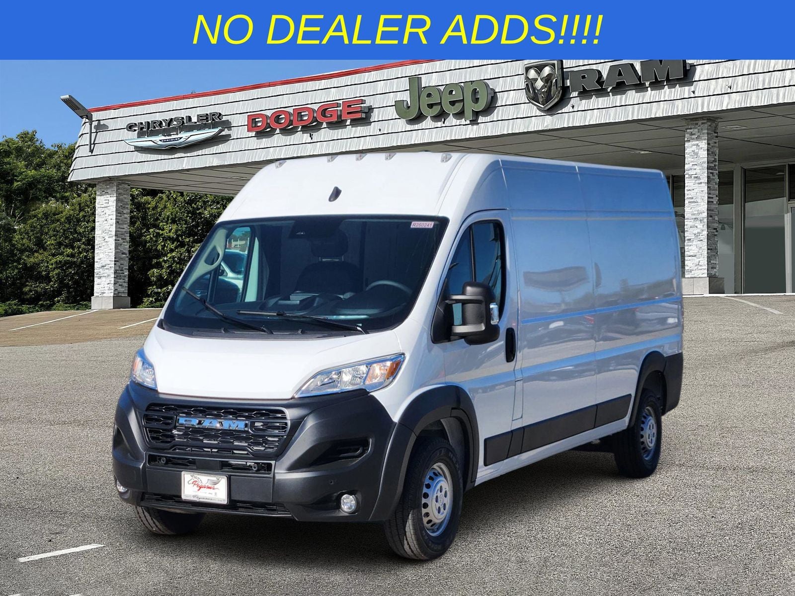2026 RAM Ram ProMaster RAM PROMASTER 2500 TRADESMAN CARGO VAN HIGH ROOF 159' WB