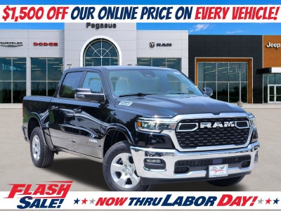 2026 RAM Ram 1500 RAM 1500 LONE STAR CREW CAB 4X4 5'7' BOX