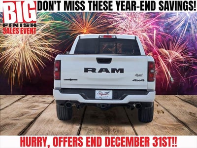 2026 RAM Ram 1500 RAM 1500 LONE STAR CREW CAB 4X4 5'7' BOX