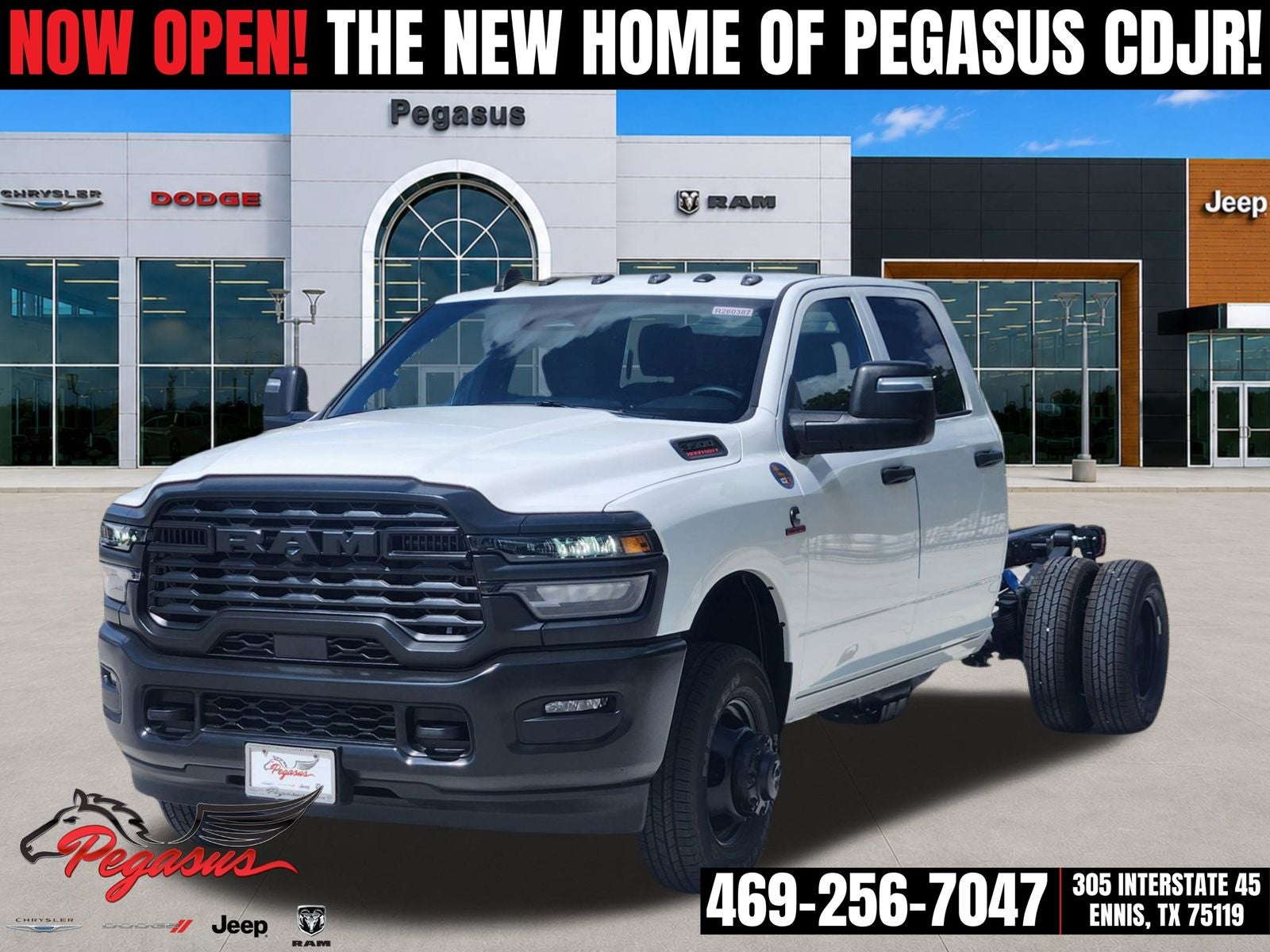 2026 RAM Ram 3500 Chassis Cab RAM 3500 TRADESMAN CREW CAB CHASSIS 4X4 60' CA