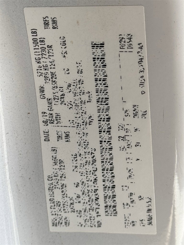 2019 Ford Super Duty F-350 SRW XL