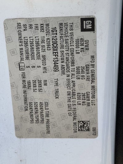 2014 GMC Sierra 2500 HD SLE