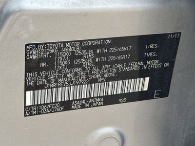 2018 Toyota RAV4 XLE