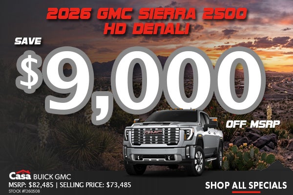 2026 GMC Sierra 2500 HD Denali