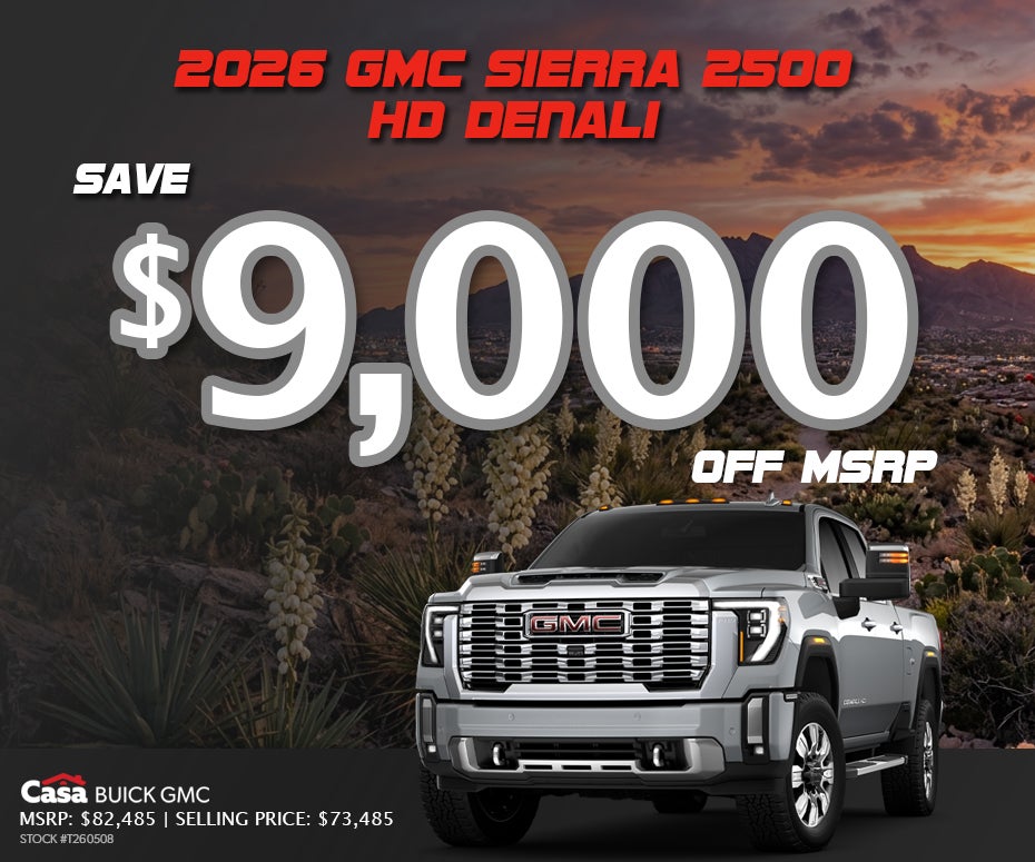 2026 GMC Sierra 2500 HD Denali