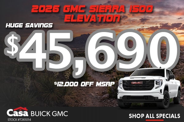 2026 GMC Sierra 1500 Elevation