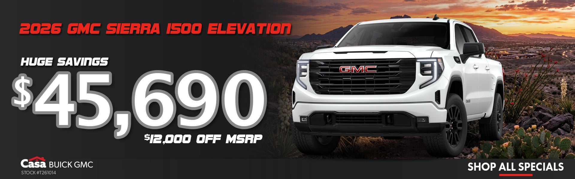 2026 GMC Sierra 1500 Elevation