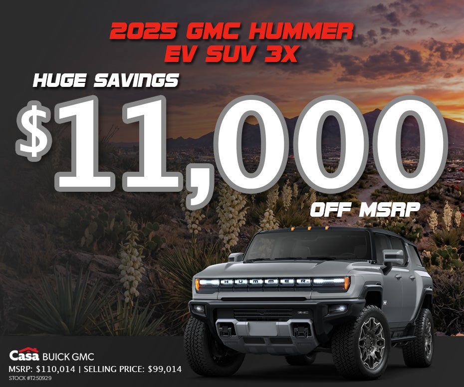 2025 GMC Hummer EV SUV 3X