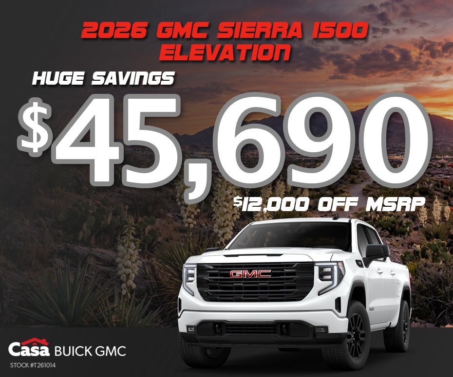 2026 GMC Sierra 1500 Elevation