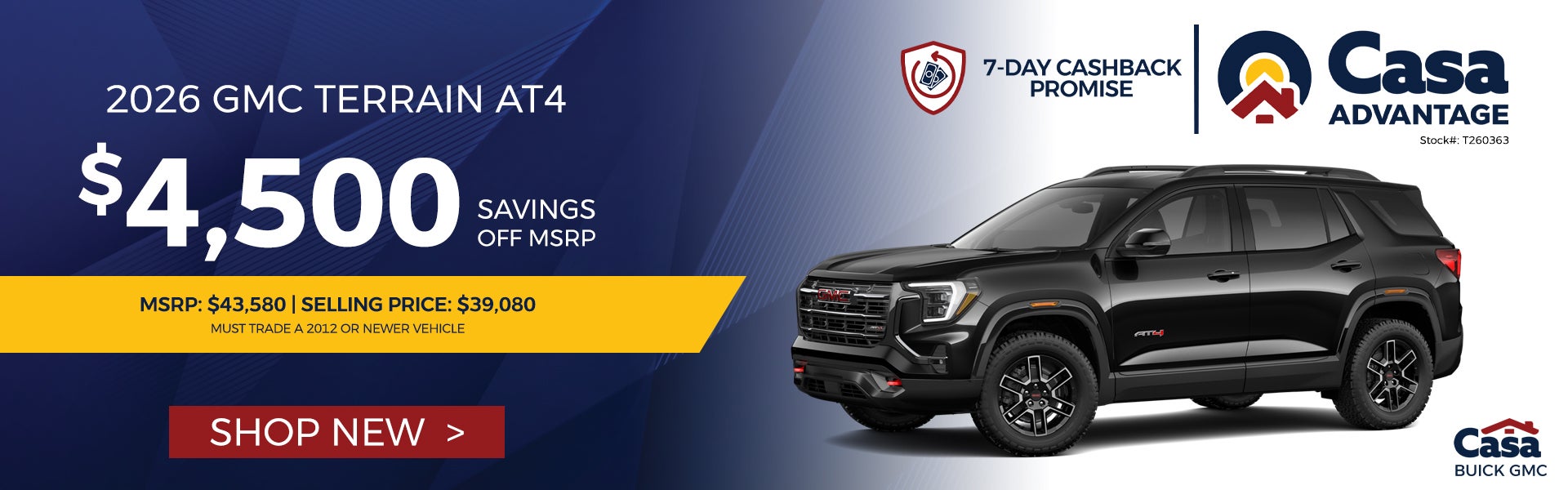 2026 GMC TERRAIN