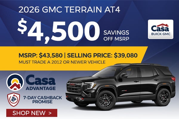 2026 GMC TERRAIN