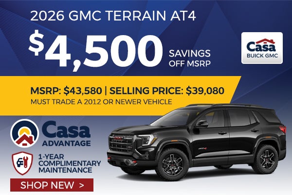 2026 GMC TERRAIN