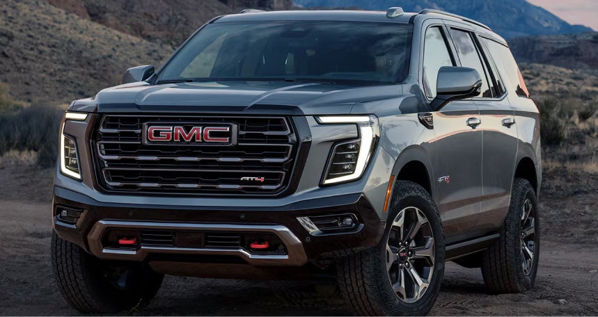 Blue GMC Pickup Truck