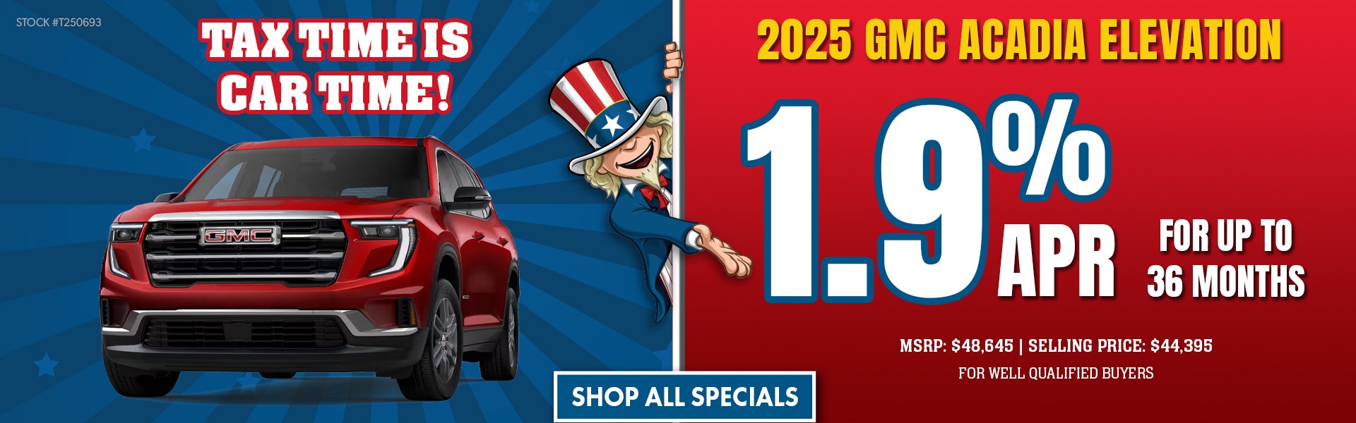 2025 GMC Acadia Elevation