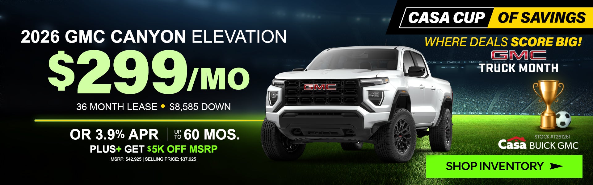 2026 GMC Canyon Elevation